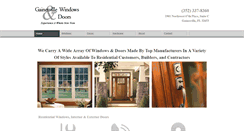 Desktop Screenshot of gainesvillewindows.com